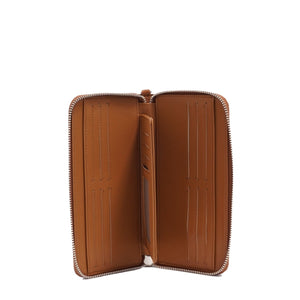 VEGAN WALLET | TREENA ZIP-AROUND-Bags & Wallets-S-Q-Coriander