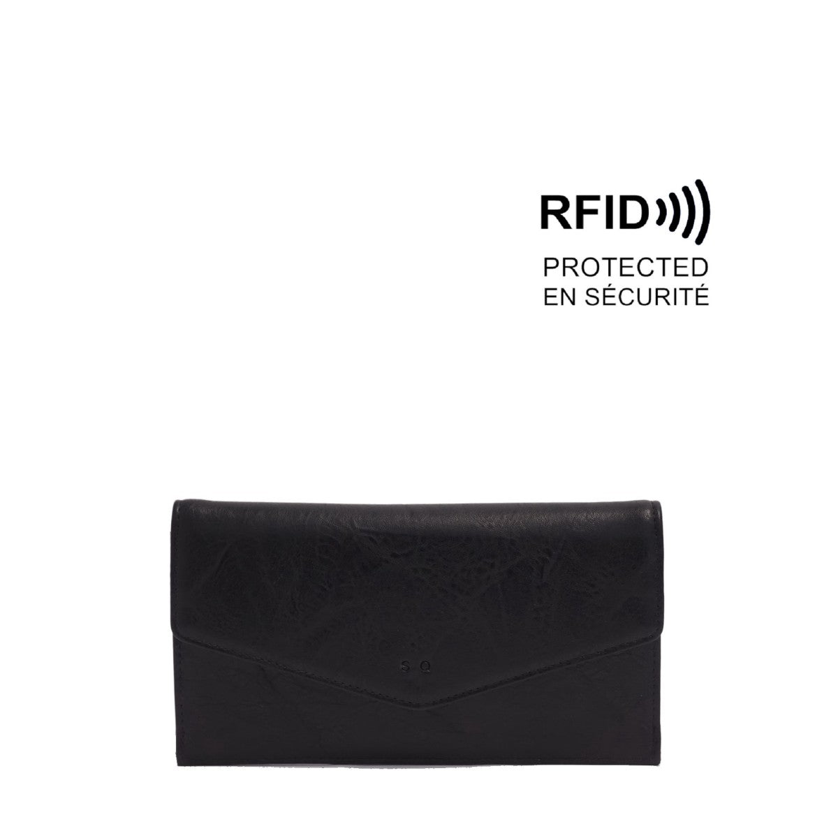 VEGAN WALLET | VANI-Bags & Wallets-S-Q-BLACK-Coriander