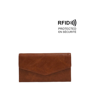 VEGAN WALLET | VANI-Bags & Wallets-S-Q-CAMEL-Coriander