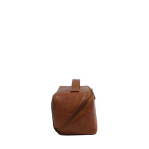 VEGAN TRAVEL TOILETRY CASE | GINETTE-Bags & Wallets-S-Q-Coriander