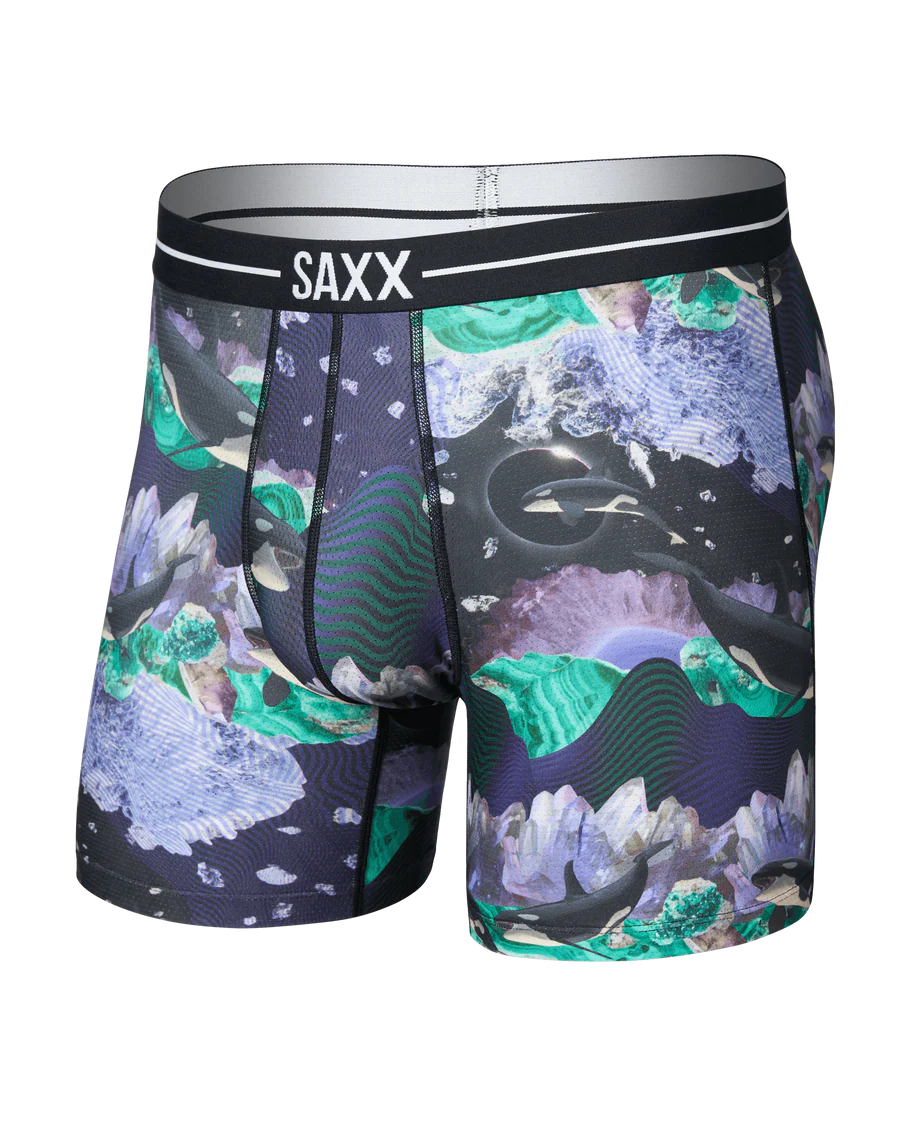 VOLT BOXER BRIEF | MIDNIGHT SUN-BLACK