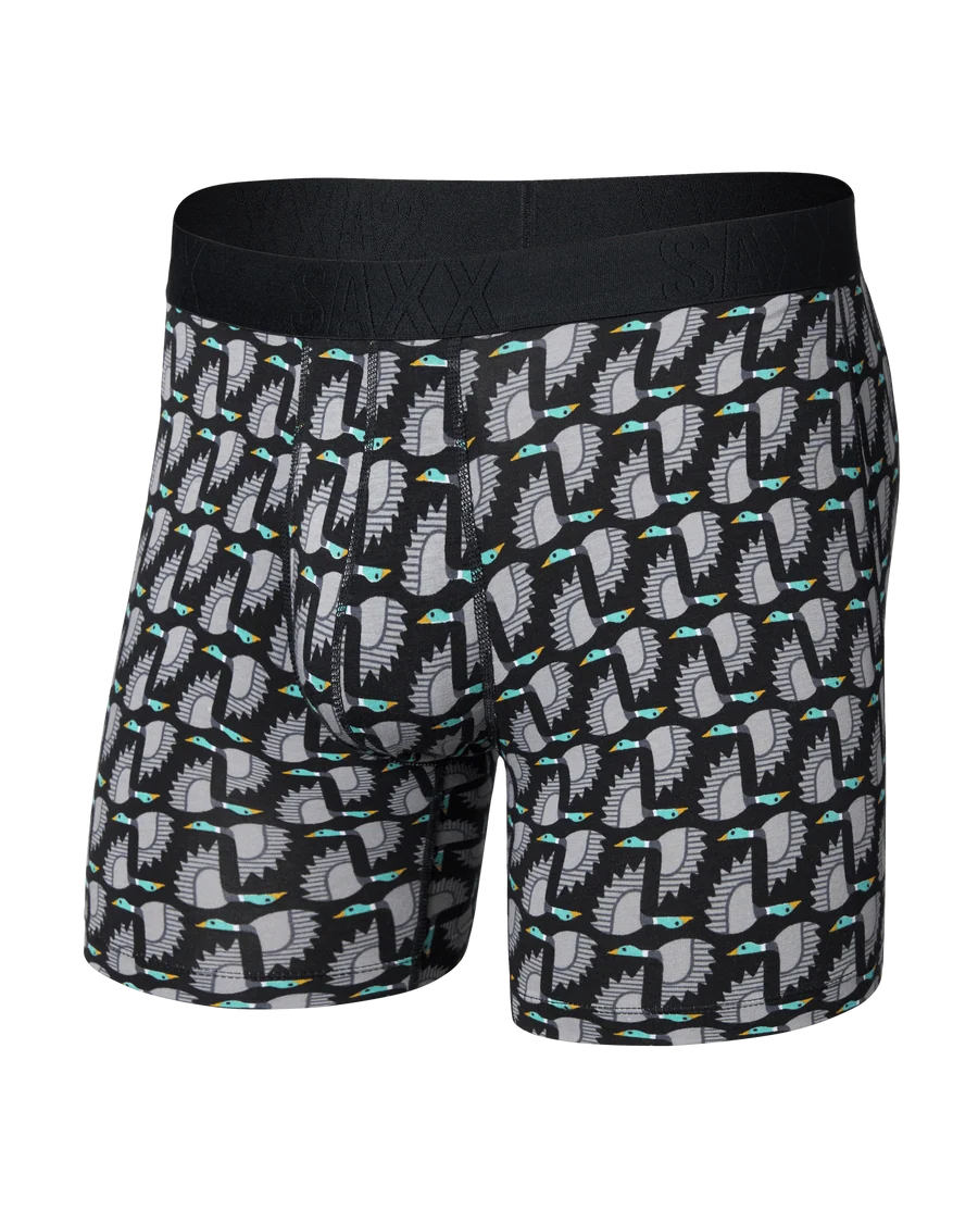 DROPTEMP BOXER BRIEF | FLIGHT PATTERN-BLACK