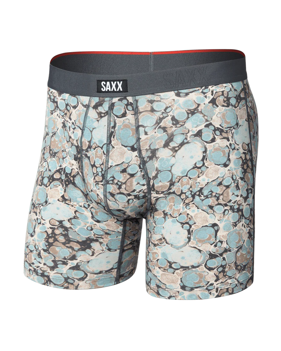 VIBE BOXER BRIEF | MARBLE CAMO-CLAY BLUE-Intimates-SAXX-Coriander