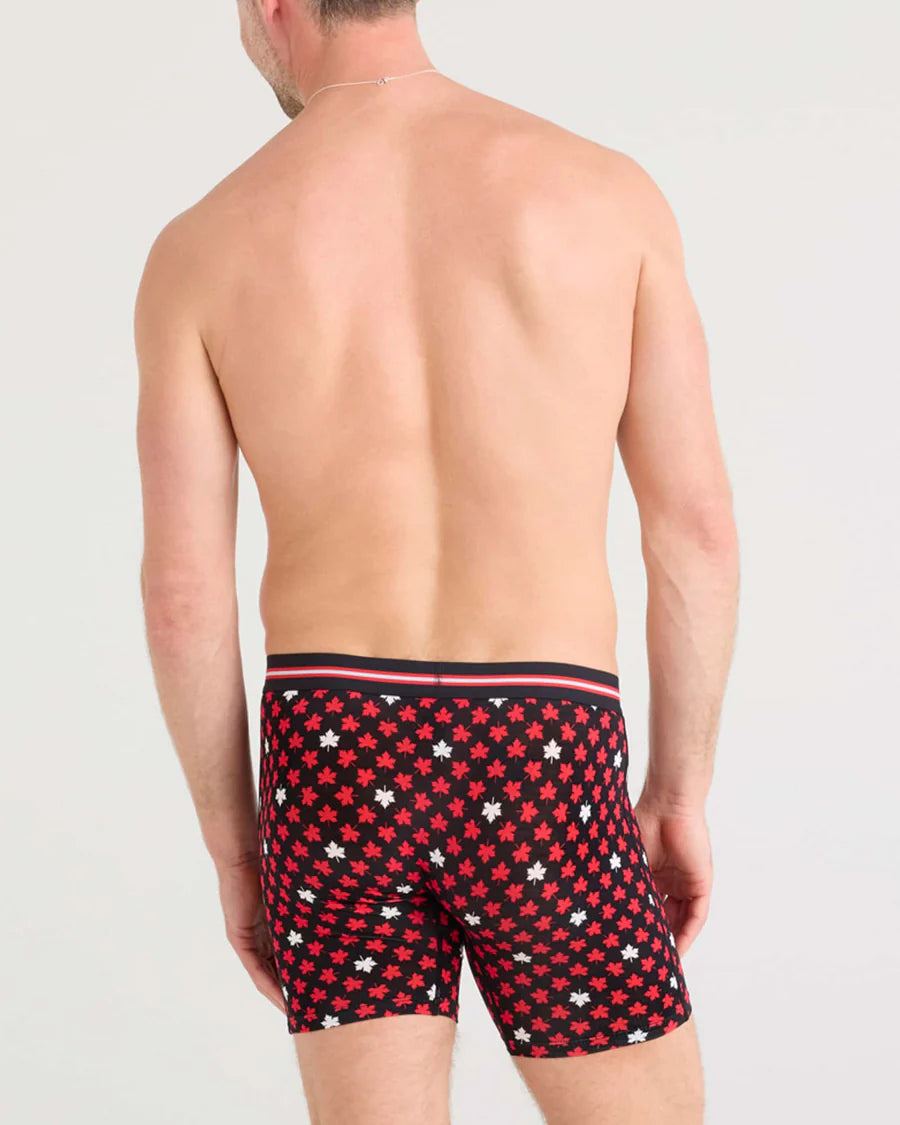 VIBE BOXER BRIEF | MAPLE LEAF-BLACK-Intimates-SAXX-Coriander