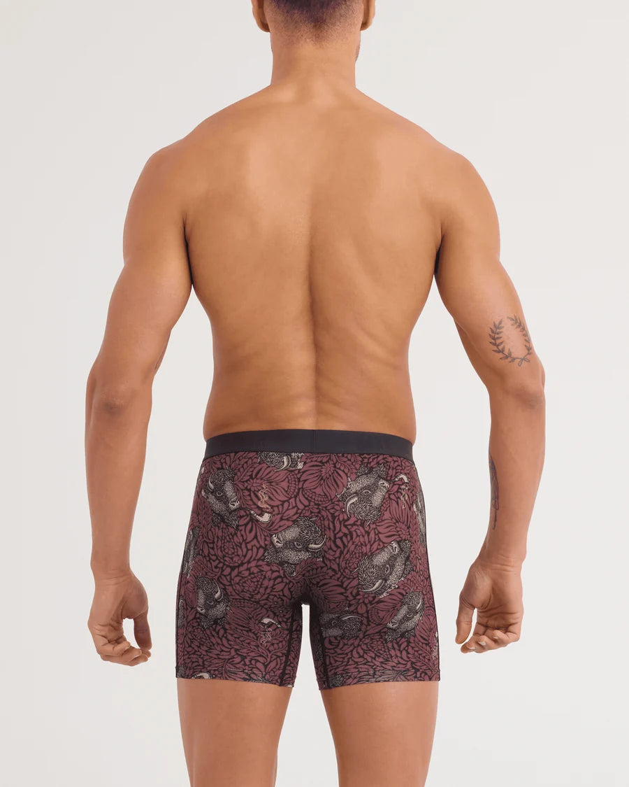 VIBE XTRA BOXER BRIEF | SMOKING JACKET-HUCKLEBERRY