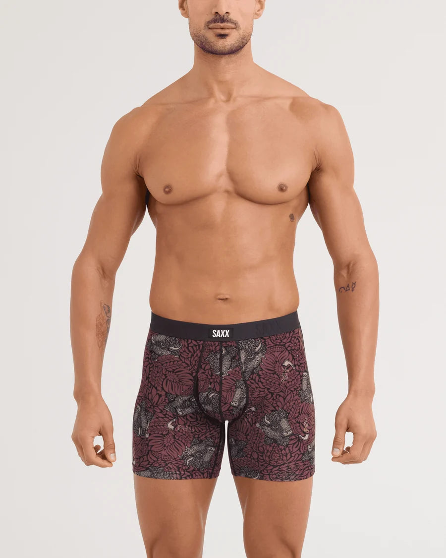 VIBE XTRA BOXER BRIEF | SMOKING JACKET-HUCKLEBERRY