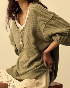 THERMAL TOP | MONTREAL-Tops-FREE PEOPLE-XSMALL-GOLDEN EAGLE-Coriander