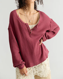 THERMAL TOP | MONTREAL-Tops-FREE PEOPLE-XSMALL-DIONYSUS-Coriander