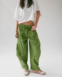 WOMEN'S PANTS | ONSET PARACHUTE-Bottoms-FREE PEOPLE-XSMALL-CALLA GREEN-Coriander