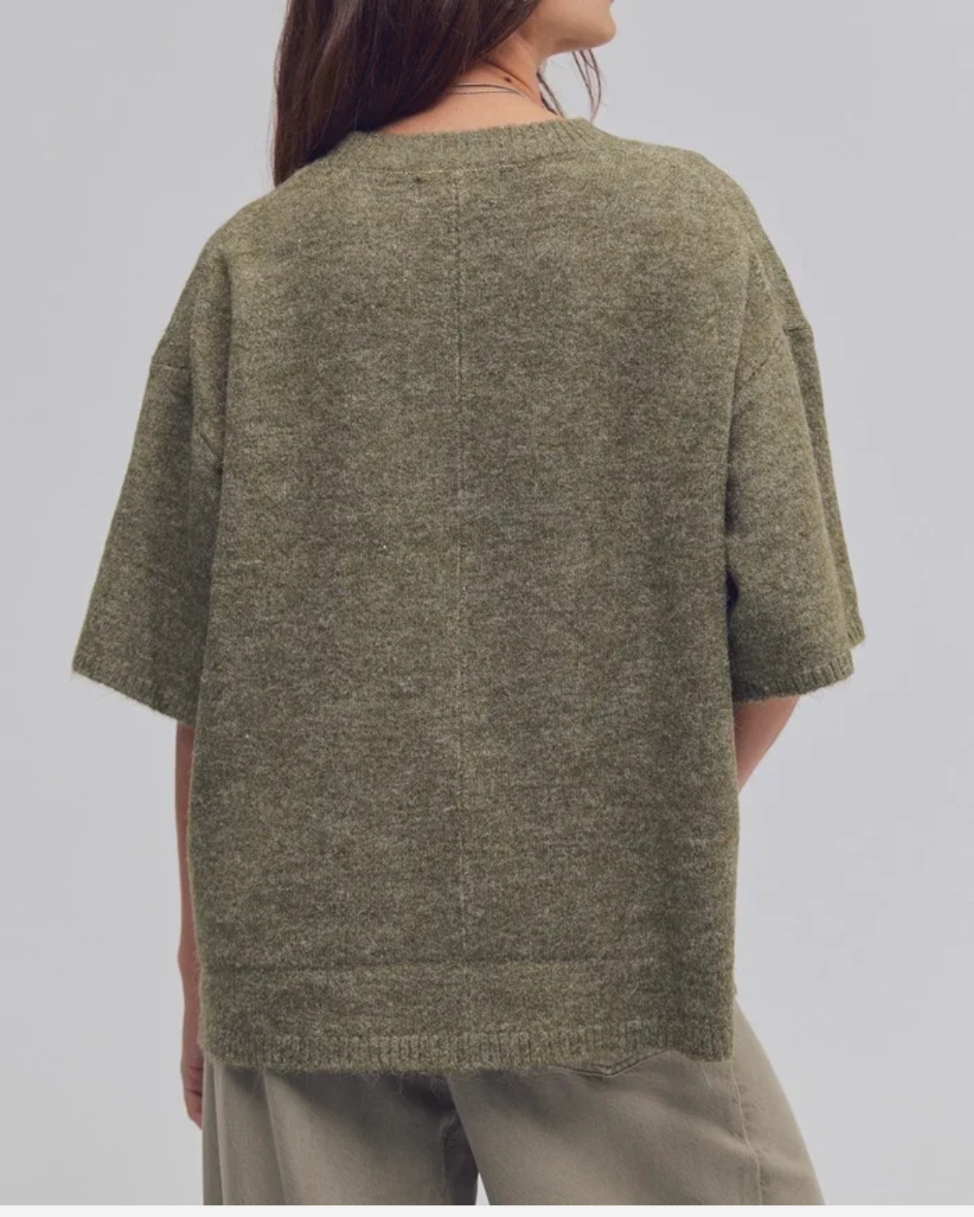 SWEATER TEE | MARGOT-Jackets & Sweaters-FREE PEOPLE-Coriander