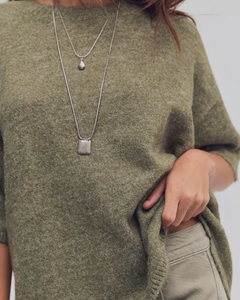 SWEATER TEE | MARGOT-Jackets & Sweaters-FREE PEOPLE-Coriander