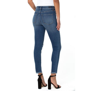 ABBY HIGHRISE BUTTON FLY-Denim-LIVERPOOL-Coriander