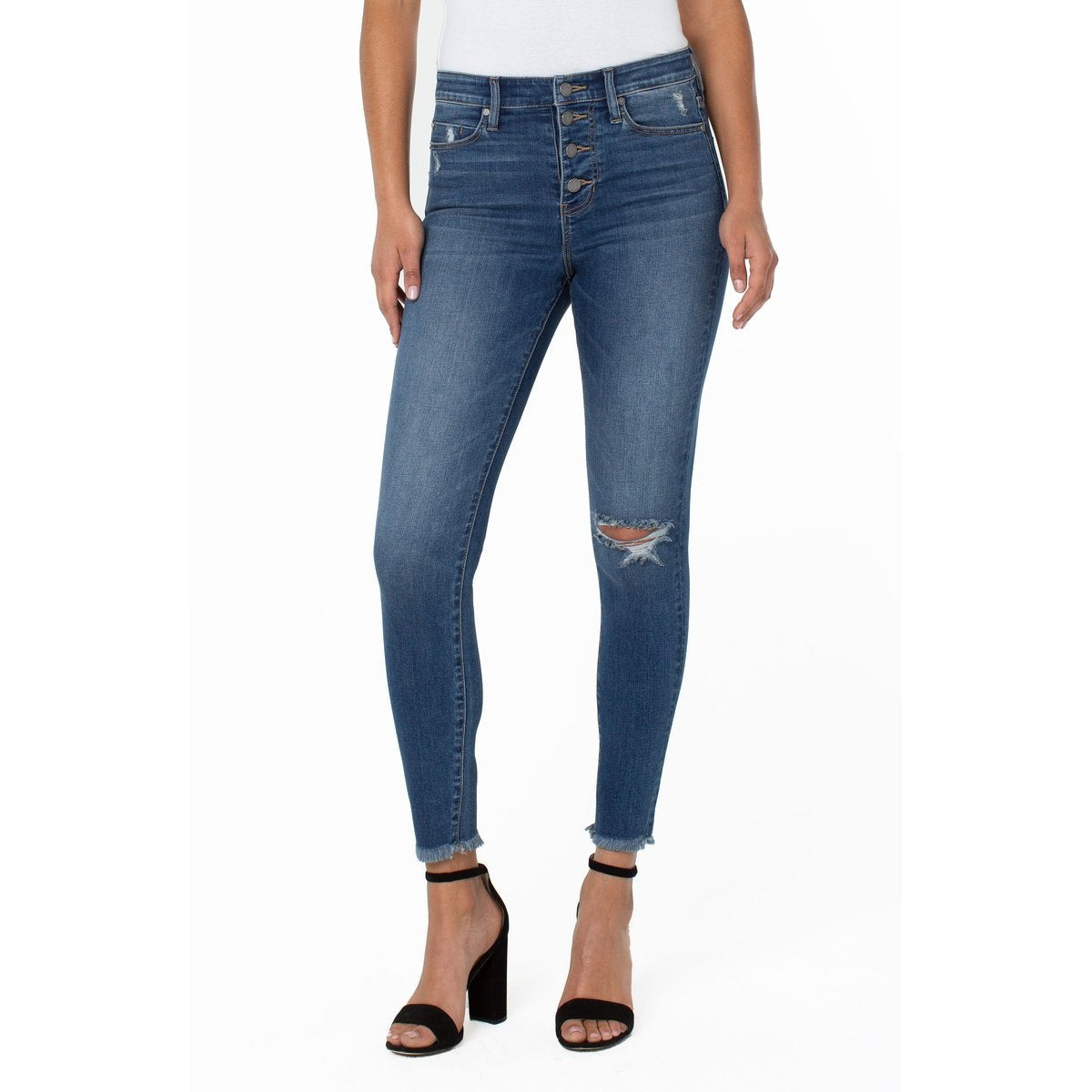 ABBY HIGHRISE BUTTON FLY-Denim-LIVERPOOL-Coriander