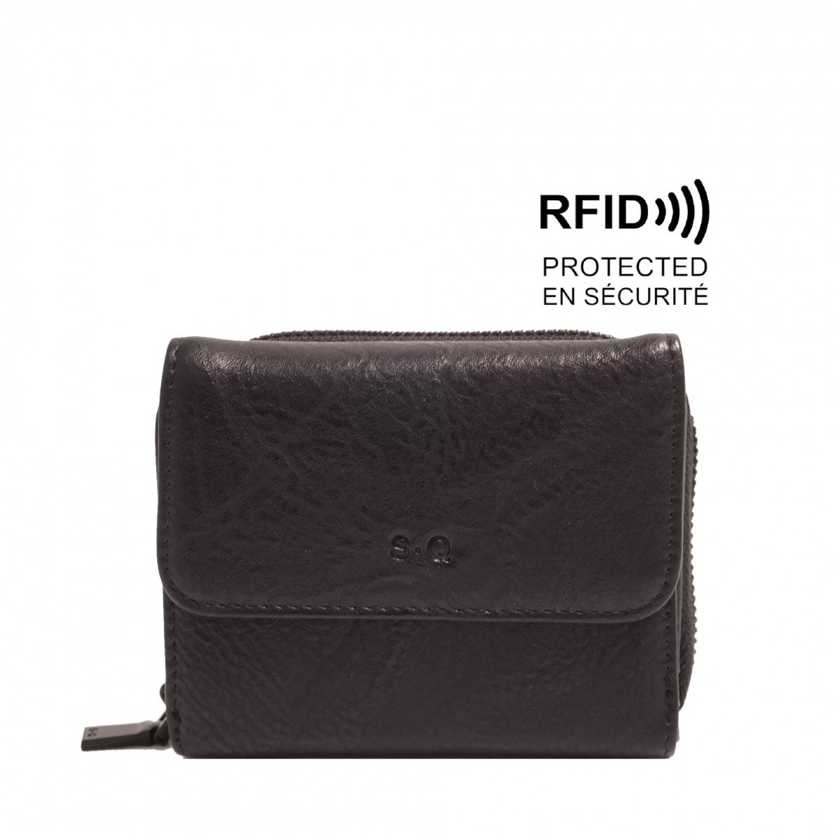 AMBER WALLET-Wallet-S-Q-BLACK-Coriander