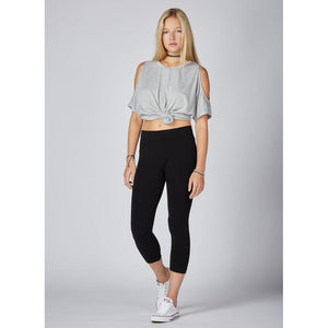 BAMBOO LEGGING | 3/4-Basic-CEST MOI-ONE SIZE-Black-Coriander
