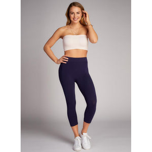 BAMBOO LEGGING | 3/4-Basic-CEST MOI-ONE SIZE-Navy-Coriander