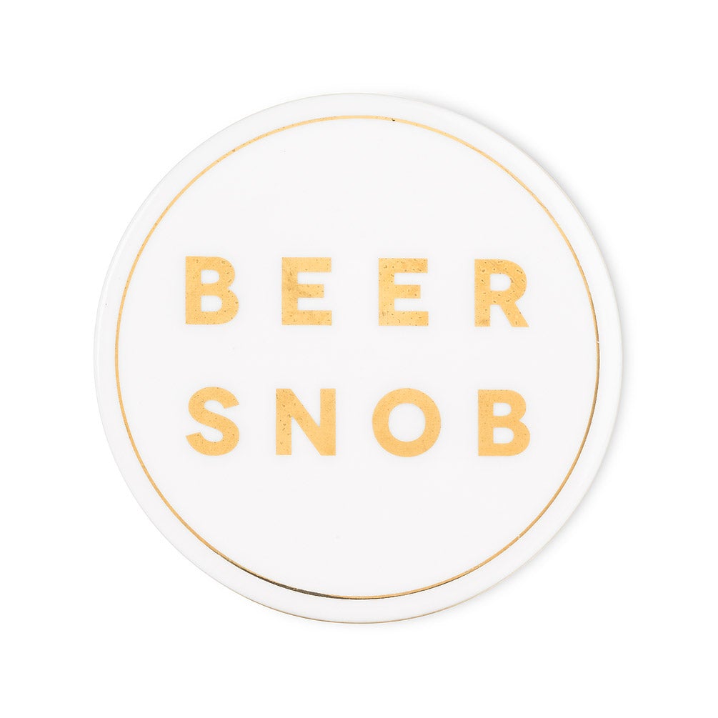 BEER SNOB COASTER-Coasters-ABBOTT-Coriander