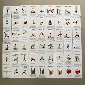 BEER YOGA-Game-KIKKERLAND DESIGNS-Coriander