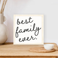 BEST FAMILY EVER-Home Decor-HOEKSTRA-SANDY BEACH-Coriander