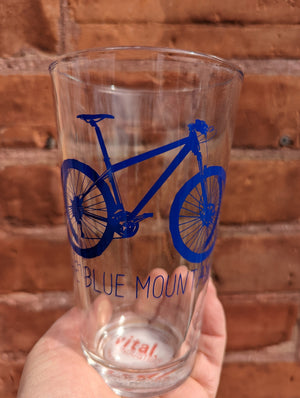 BLUE MOUNTAINS PINT GLASS-pint glasses-VITAL-Coriander