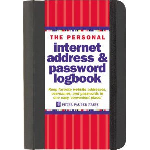 BOOK | INTERNET LOGBOOK-Journal-PETER PAUPER PRESS-Coriander