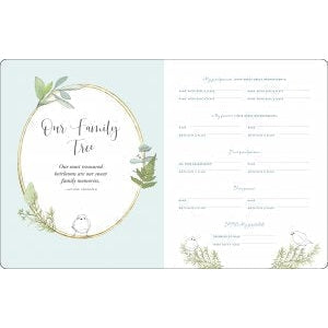 BOOK | MEMORIES FOR MY GRANDCHILD-Journal-PETER PAUPER PRESS-Coriander