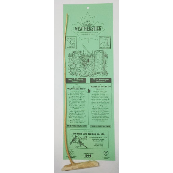 CANADIAN WEATHER STICK-Gifts-WILD BIRD TRADING-Coriander