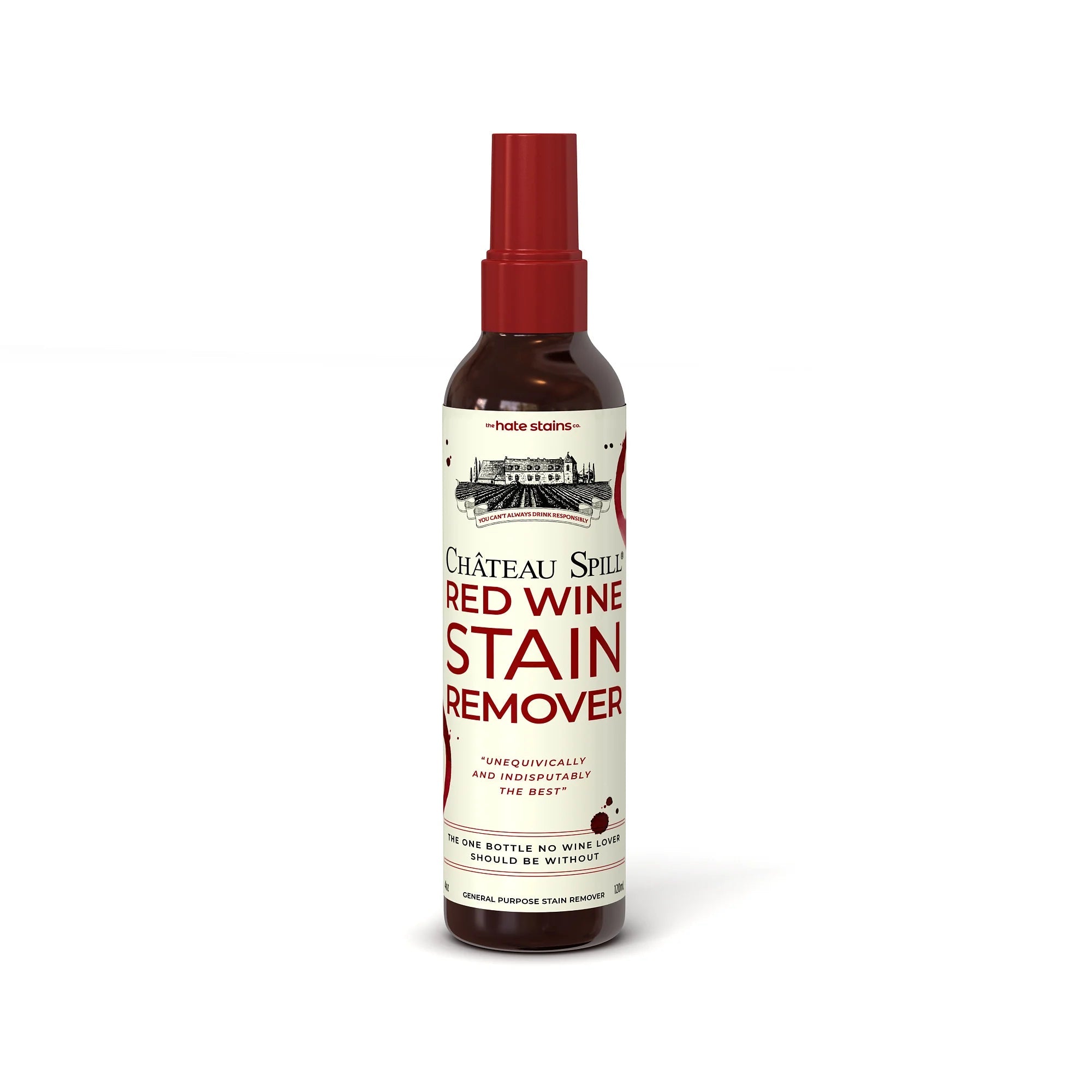 CHATEAU SPILL RED WINE STAIN REMOVER 120ml-Cleaner-HATE STAINS COMPANY-Coriander