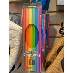 CHOPSTICKS | SET OF 6 RAINBOW-Chopsticks-KIKKERLAND DESIGNS-Coriander