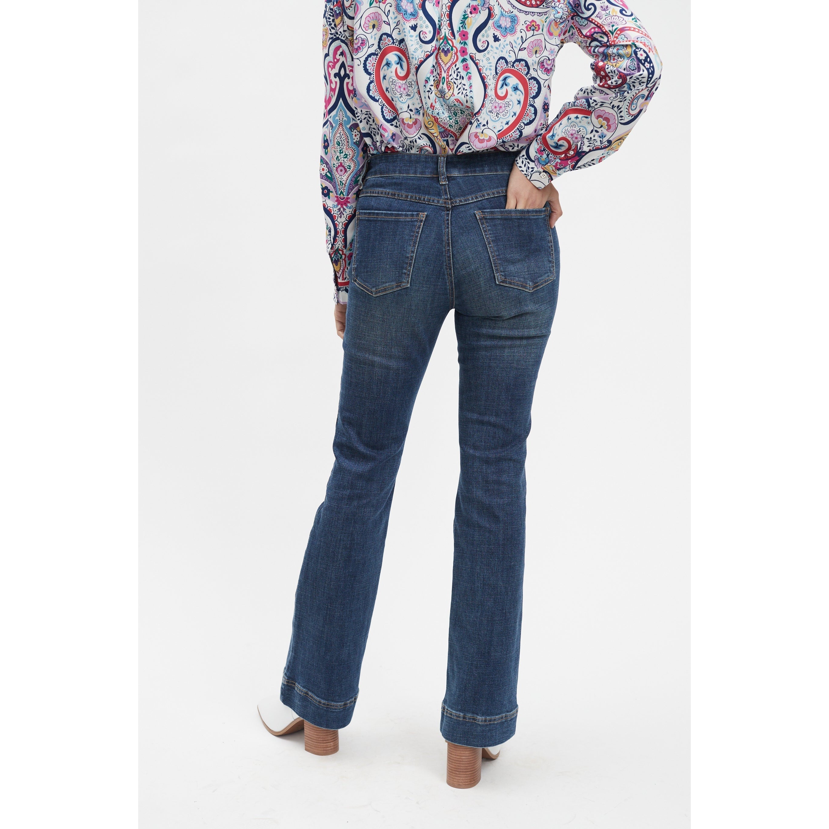 CHRISTINA JEAN- MEDIUM WASH-Denim-FRENCH DRESSING JEANS-Coriander