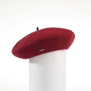 CLASSIC BERET-Hat-CANADIAN HAT-RED-Coriander