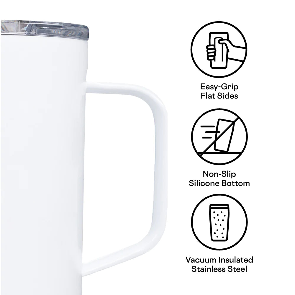 CLASSIC TRAVEL COFFEE MUG 22OZ-Travel Mug-CORKCICLE-Coriander