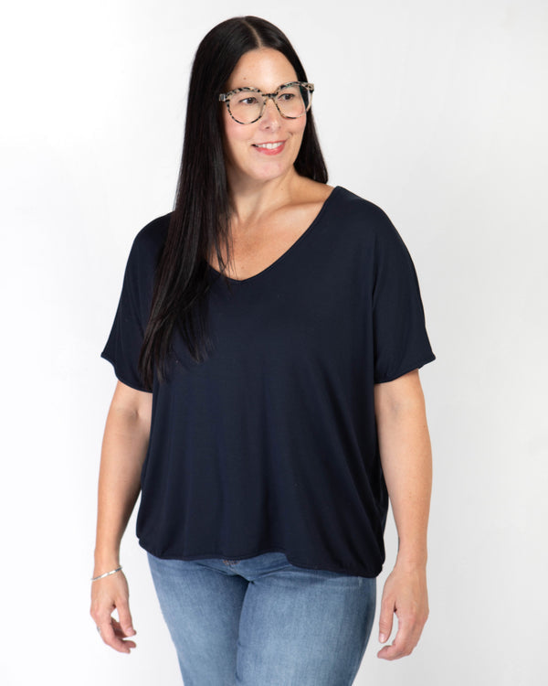 COCO PULLOVER-Top-SHANNON PASSERO-ONE-NAVY-Coriander