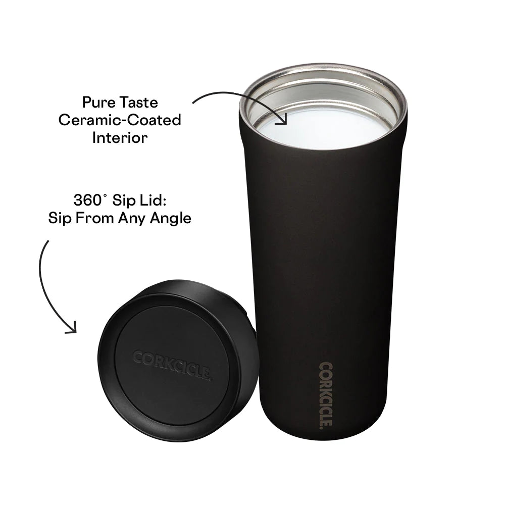 COMMUTER CUP SPILL-PROOF INSULATED TRAVEL MUG-Travel Mug-CORKCICLE-Coriander