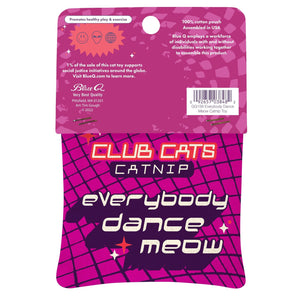 EVERYBODY DANCE MEOW CATNIP TOY-Cat Toy-BLUE Q-Coriander