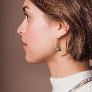 FLOATING STONE EARRINGS-Earrings-SCOUT-Coriander