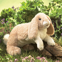 FLOPPY BUNNY RABBIT PUPPET-Puppet-FOLKMANIS-Coriander