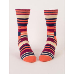 FUN PERSON MEN'S SOCKS-socks-BLUE Q-Coriander