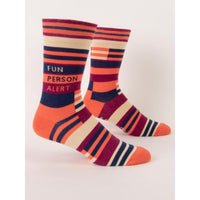 FUN PERSON MEN'S SOCKS-socks-BLUE Q-Coriander