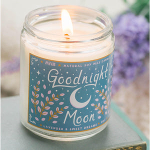 GOODNIGHT MOON LAVENDER SOY CANDLE-Candles-MY WEEKEND IS BOOKED-Coriander