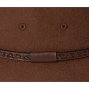 HAT | FELT MID BRIM: REMY-Hat-KOORINGAL-SMALL-CHESTNUT-Coriander