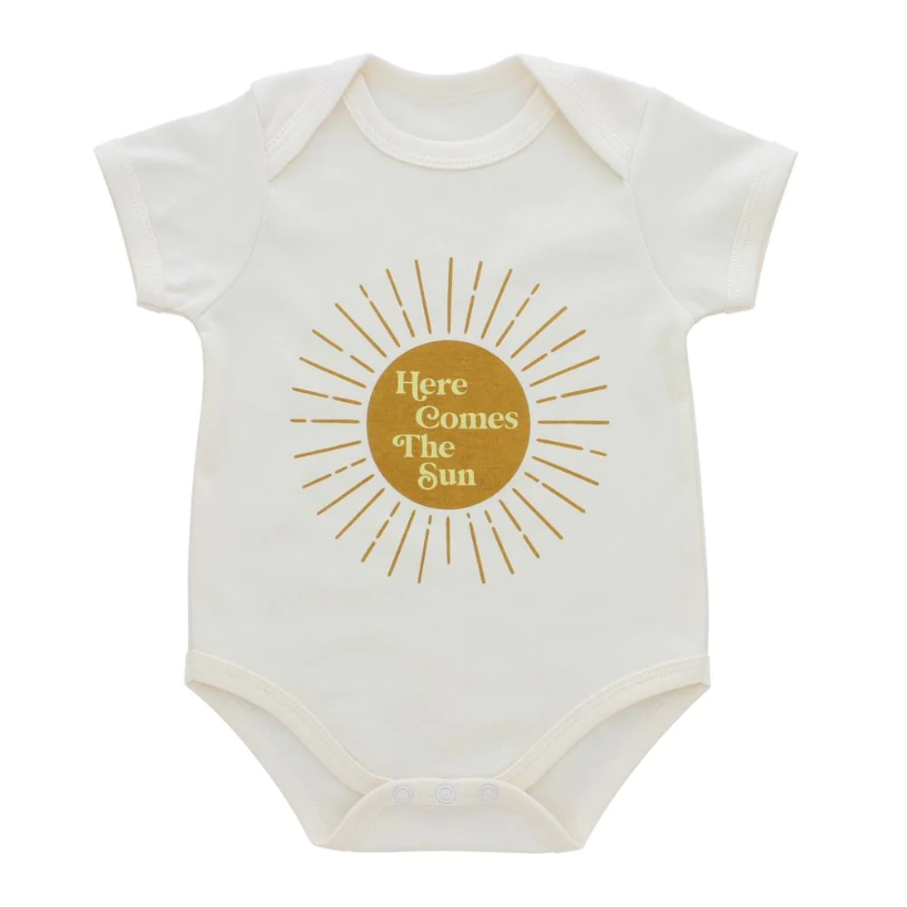 HERE COMES THE SUN ONESIE-Onesie-EMERSON AND FRIENDS-Coriander