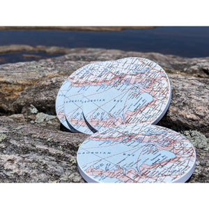 HOMETOWN COASTERS-Coasters-Giftologie-GEORGIAN BAY-Coriander