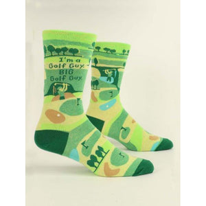 I'M A GOLF GUY MEN'S SOCK-Sock-BLUE Q-Coriander