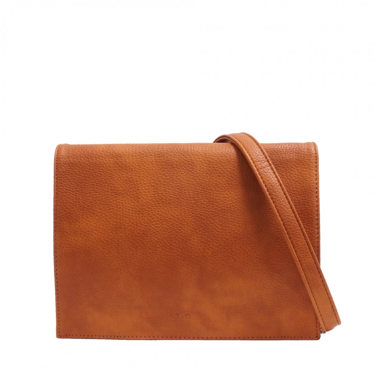 KINSLEY CROSSBODY BAG-purse-S-Q-COGNAC-Coriander