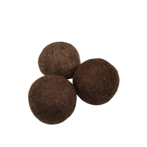 LAUNDRY | WOOL DRYER BALLS-Home-Moss Creek-BROWN-Coriander