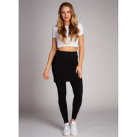 LEGGINGS | SKIRTED-Leggings-CEST MOI-ONE SIZE-Black-Coriander
