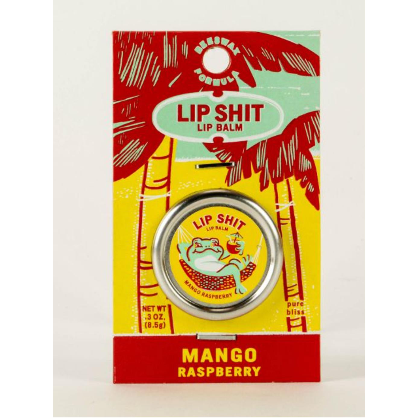 LIP BALM | LIP SH*T-Lotions & Potions-BLUE Q-MANGO RASPBERRY-Coriander