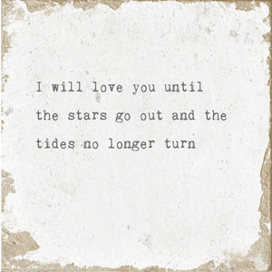 MARBLE COASTER | I WILL LOVE YOU-Coasters-CEDAR MOUNTAIN-Coriander