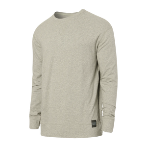 MENS LONG-SLEEVE CREW-Shirts & Tops-SAXX-SMALL-ASH GREY HEATHER-Coriander